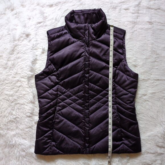 The North Face‎ Aconcagua 550 Down Puffer Vest Purple Women's Small - Picture 13 of 15